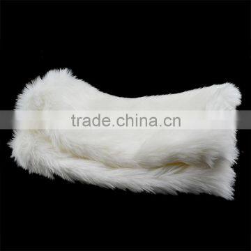 2016 Fashion Accessory White Snowman Sex Fur Leg Warmer photo-2