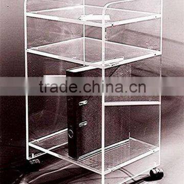 2014 new products clear acrylic shelf divider