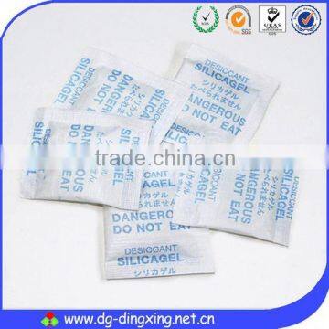 Super dry desiccant gel packets for food and agriculture