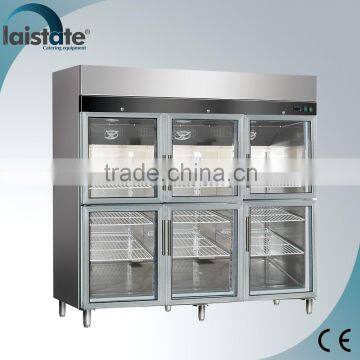 6 Glass Door Refrigerated Upright Display Case