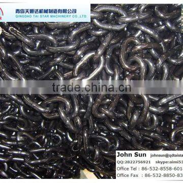 weld black marine stub link anchor chain