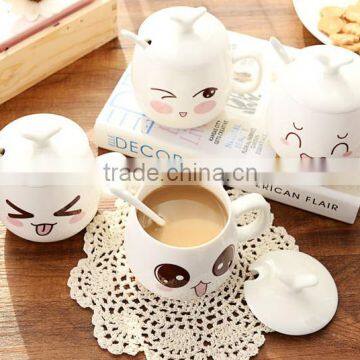 eco friendly DIY customized logo coffee ceramic cup