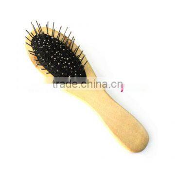 steel teeth massaging hair brush