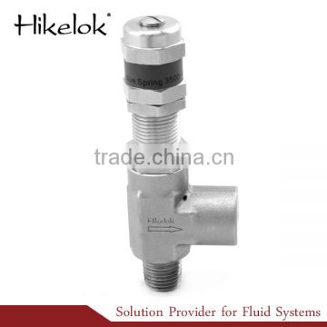 Stainless Steel Forged 6000 psig High Pressure Safety Relief Valve Swagelok Relief Valve