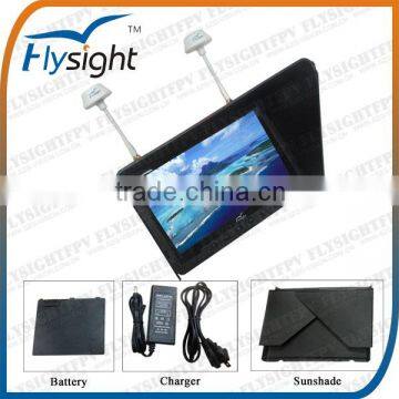 D758 7" LCD FPV 5.8GHz Receiver Monitor with Battery for Parrot Air Drone Toy