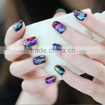 2014 New Design cosmetic Nail art polish stickers brush tool for bk nail polish