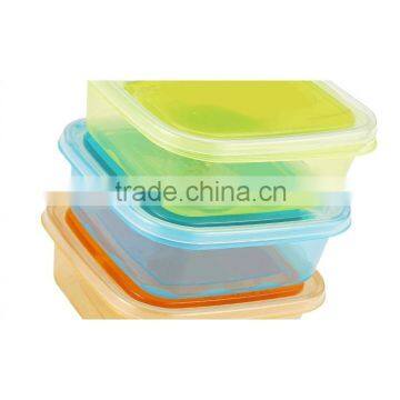 PP plastic airtight food storage set/container for food/lunch box with lid/Cool gear Container