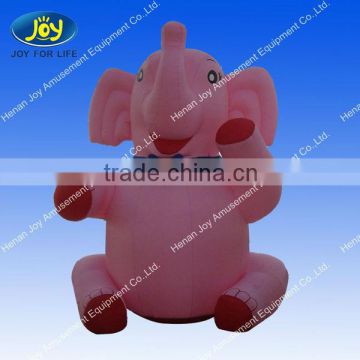 Cartoon Inflatable Pink Elephant Model