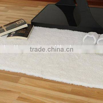 White Hotel Bath Rug Cotton Hand Make Rug photo-4