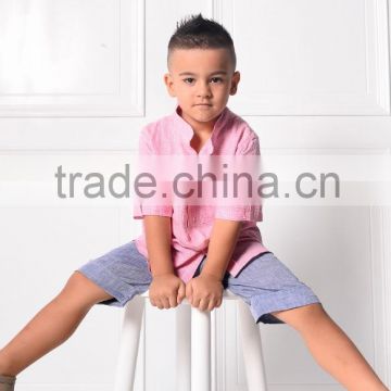 Boys Shirts short sleeve Set