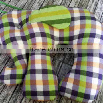 Elephant Shape Neck Pillow Handmade Thailand