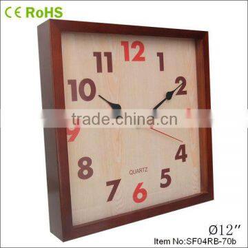 Modernise square digital wall clock analog