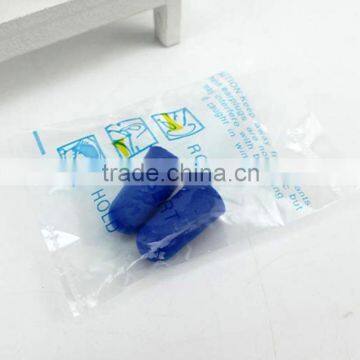 2015 hot sale blue pu foam earplug