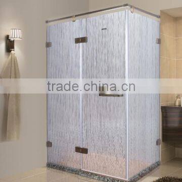 B811 CE certificated stainless steel frame shower enclosure