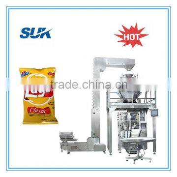 Full Automatic potato chips packaging machine