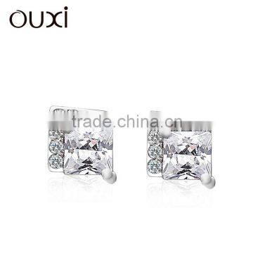 2015 New arrvial wholesale fashionable men ear stud Made With Crystal Y20276