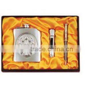 6oz Best different kinds of stainless steel gift sets