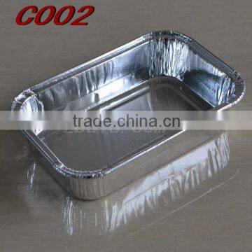 6 inches Airline Aluminum Foil container C002