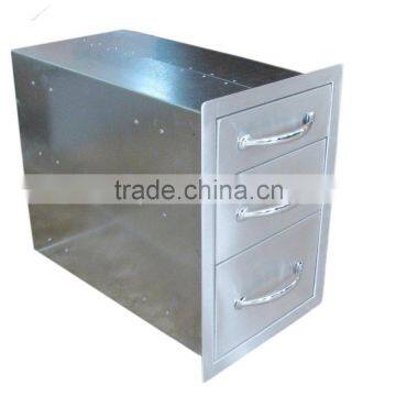 Icegreen Office Use Stainless Steel Storage Cabinet With Flush Triple Access Drawer photo-4