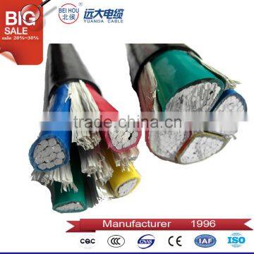 PVC Insulation Material and Low Voltage Type armoured cable with rated voltage 3.6 / 6KV