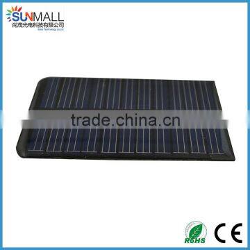 New style mini epoxy solar panel for charger pet 1w