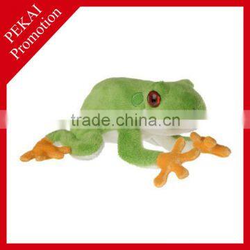 High quality plush frog toy for kids