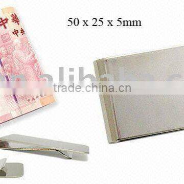 Titanium blank metal money clips, metal clip, stainless steel money clip,metal craft, metal gifts