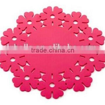 FDA&LFGB Approved Food Grade Silicone Baking Mat Flower Shape Baking Mat