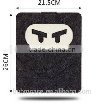 Fashion Black 9.7 Inch Wool Felt Tablet Case Cartoon Naruto Bag Tablet Sleeve Tablet Pouch Laptop Bag photo-6