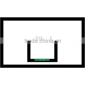 Plywood type basketball board