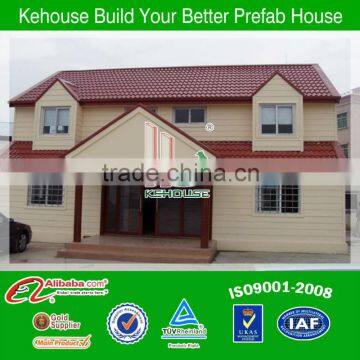 Hot sale KH friendly environment steel panel pre villa in Kehouse