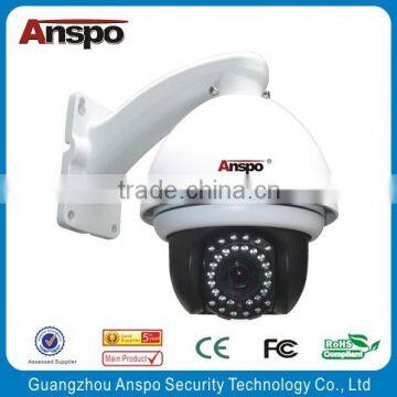 Anspo hot sale smart security system four Inch 4" 10X Optical Zoom auto track mini high speed dome camera