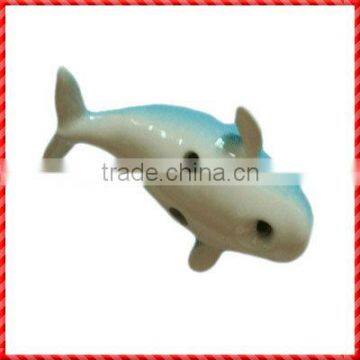 White Ceramic Flute of Ocarina