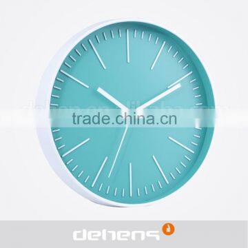 DEHENG 12 inch cheap plastic wall clock hot sell simple clock