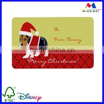 Xmas Gift Favor Label Stickers Printing Manufacturer