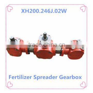 One Input Two Output PTO Agricultural Gearbox Used in Fertilizer Spreader