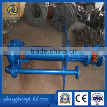 Non clogging submerged sump water pump/ZJL slurry pump