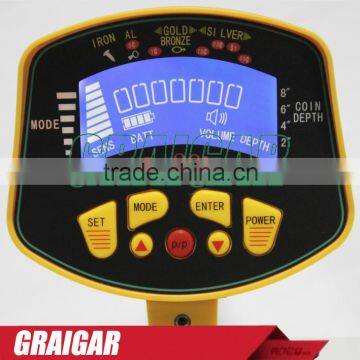 Underground Metal Detector MD-3010II With LCD Light, Three Colors Black,yellow,green photo-2