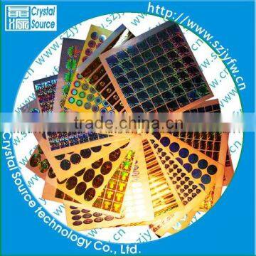 3d Hologram Sticker and Anti-counterfeit Tamper Proof Sticker photo-2