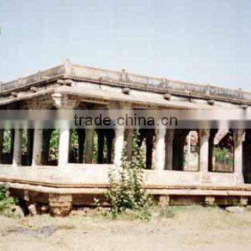 Pink Stone Marble Pergola