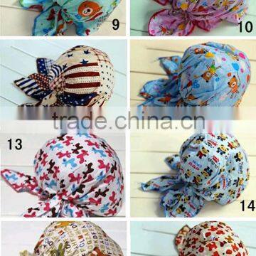 2015 Hot Full Head Cover Head Baby PRE TIE TURBUNS HEAD SCARVES Hat photo-3