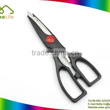 Factory Black Multifunction magnetic kitchen scissors