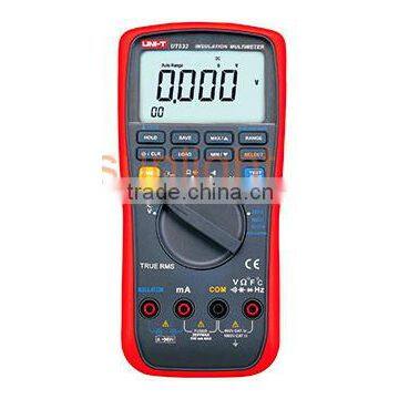 Handheld Insulation Resistance Meter, Digital Multimeter, True RMS, Datalogger, UT532