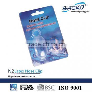 Swimming Accessories - Hot Selling Comfortable Durable Popular Waterproof Latex Nose Clip