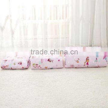 100% Cotton Baby Silk Quilt Children Beding Quilt Pink Color