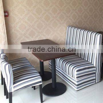 Custom dining booth general use restaurant booth seating wood furniture