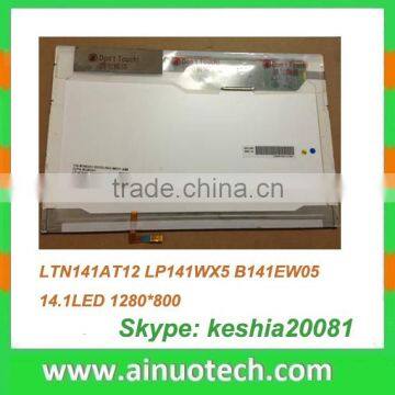 hot selling 14.1 LED Panel WXGA LP141WX5 TL N1 D1 C1 for G430 SL400 Y430 V450 laptop LTN141AT12 B141EW05 N141I6