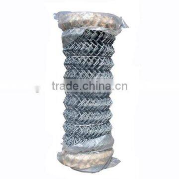 hot galvanized 2"chain link fence/cyclone wire mesh