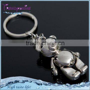 Fashion design custom 3d animal keychain