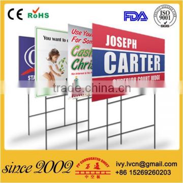 Factory Price Indoor & Outdoor Corflute Advertising Sign